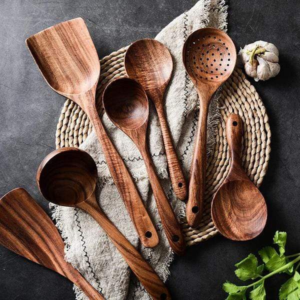 Cously™ - Wooden Utensil Set