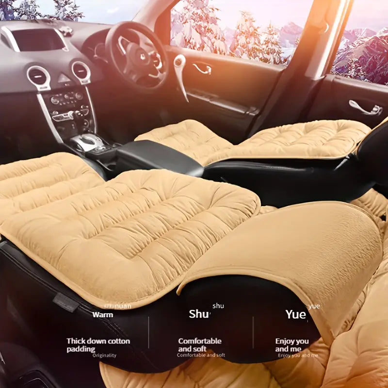 Ultra Comfort Plush Car Seat Cover