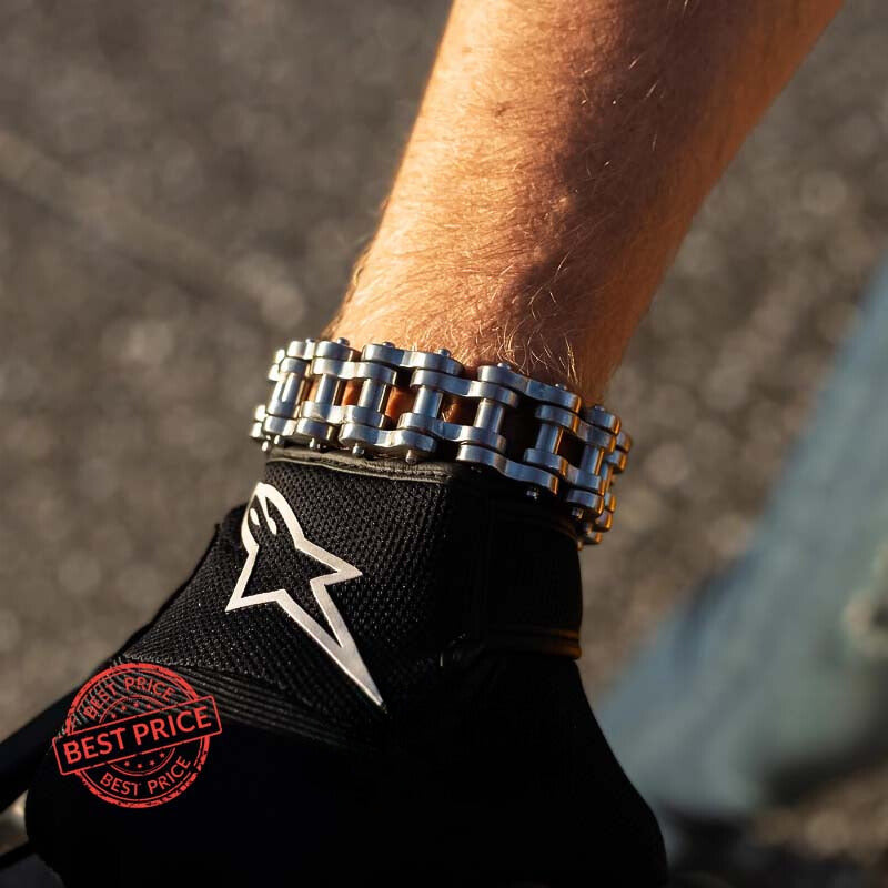 Motorcycle Chain Bracelet