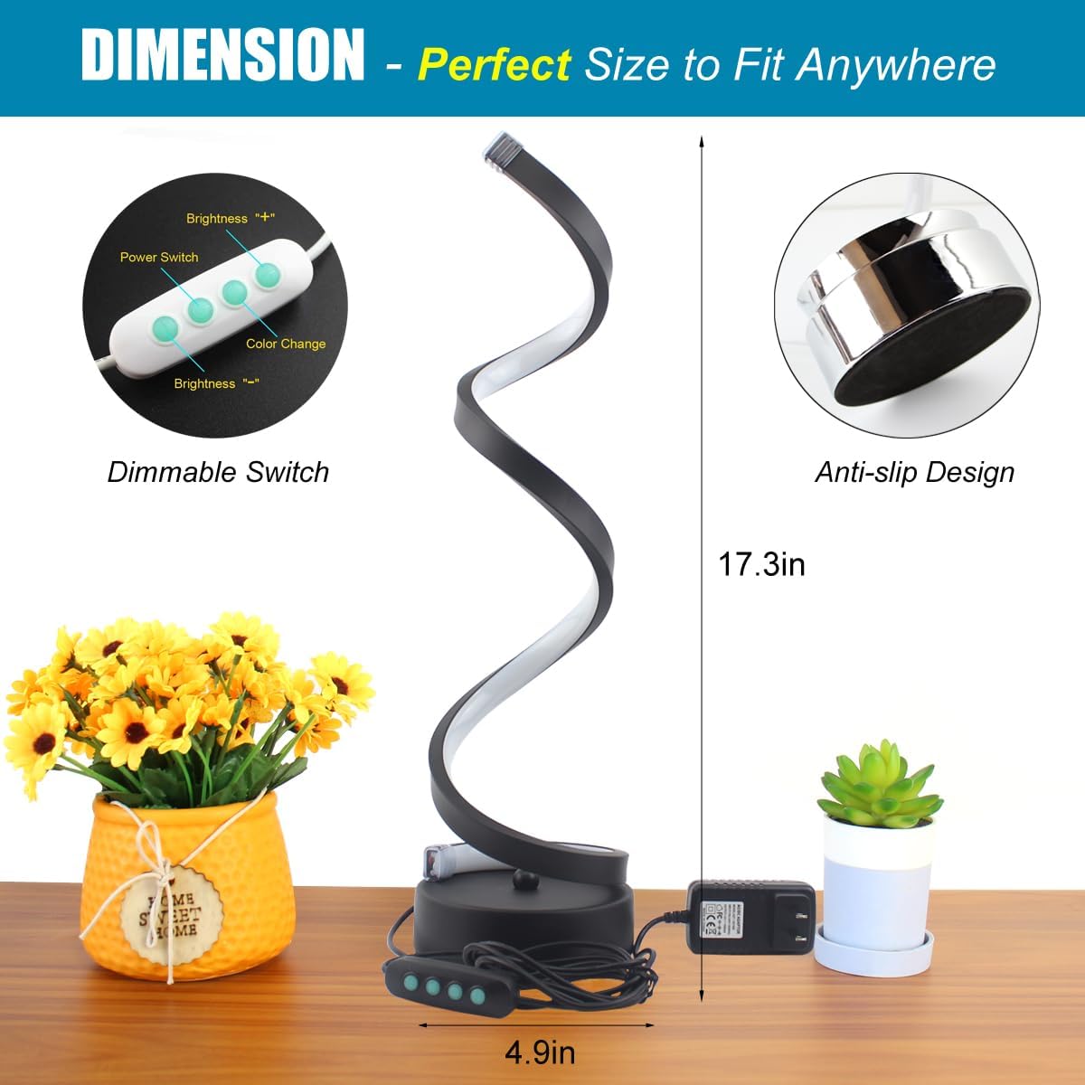 Cously™ - Spiral Table Lamp