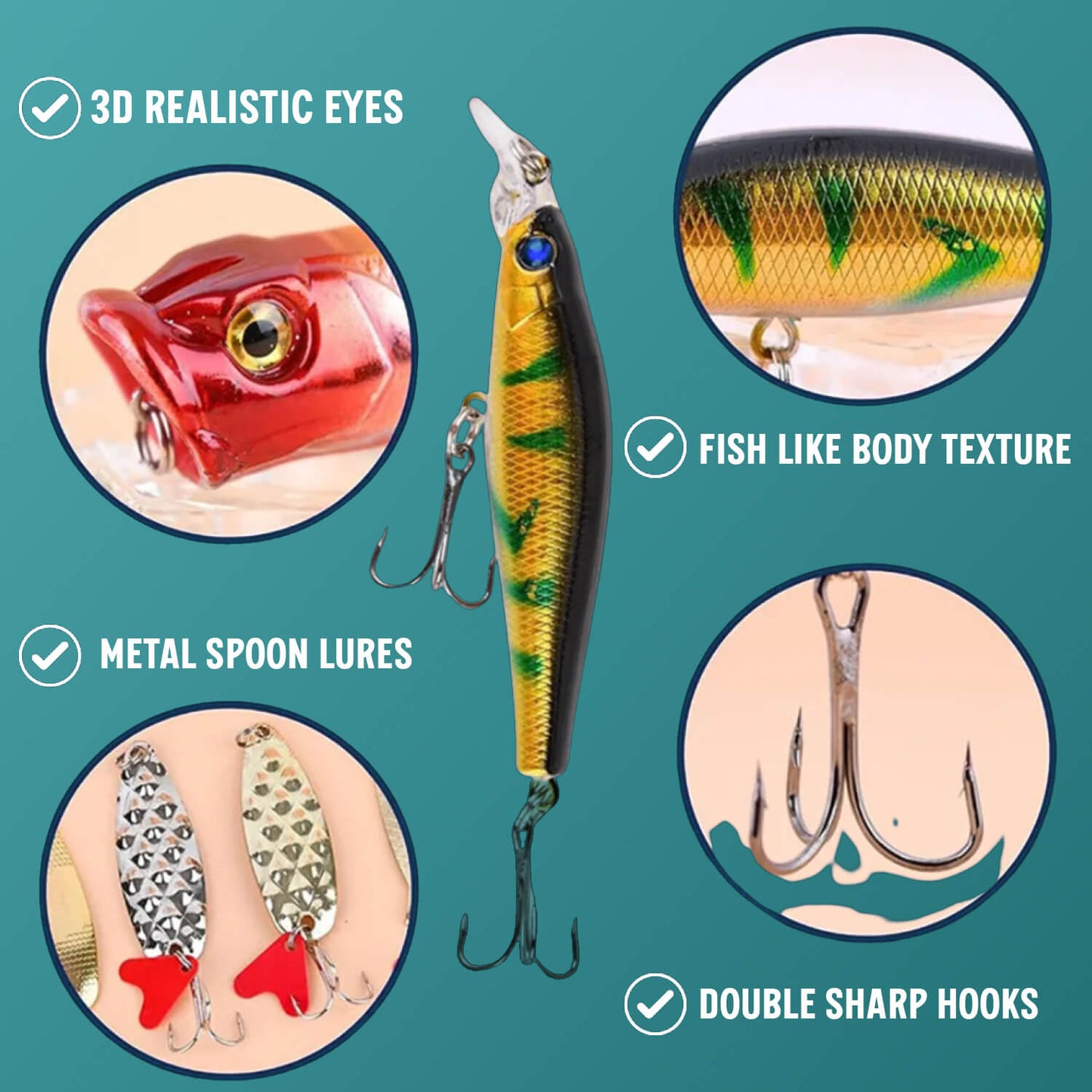 Daily Fishing Bait & Tackle Countdown box