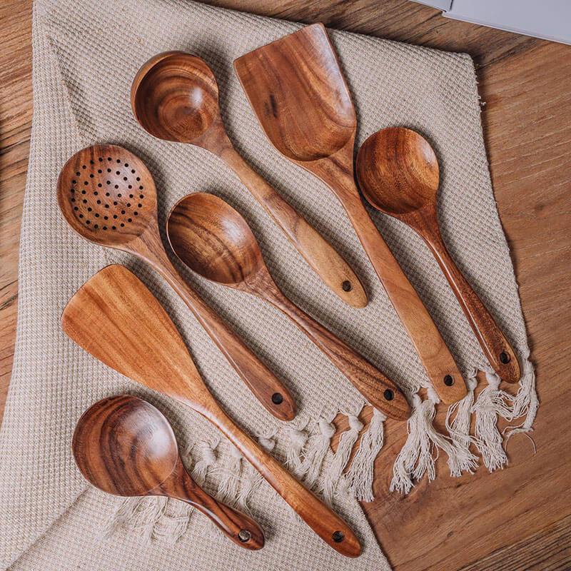 Cously™ - Wooden Utensil Set