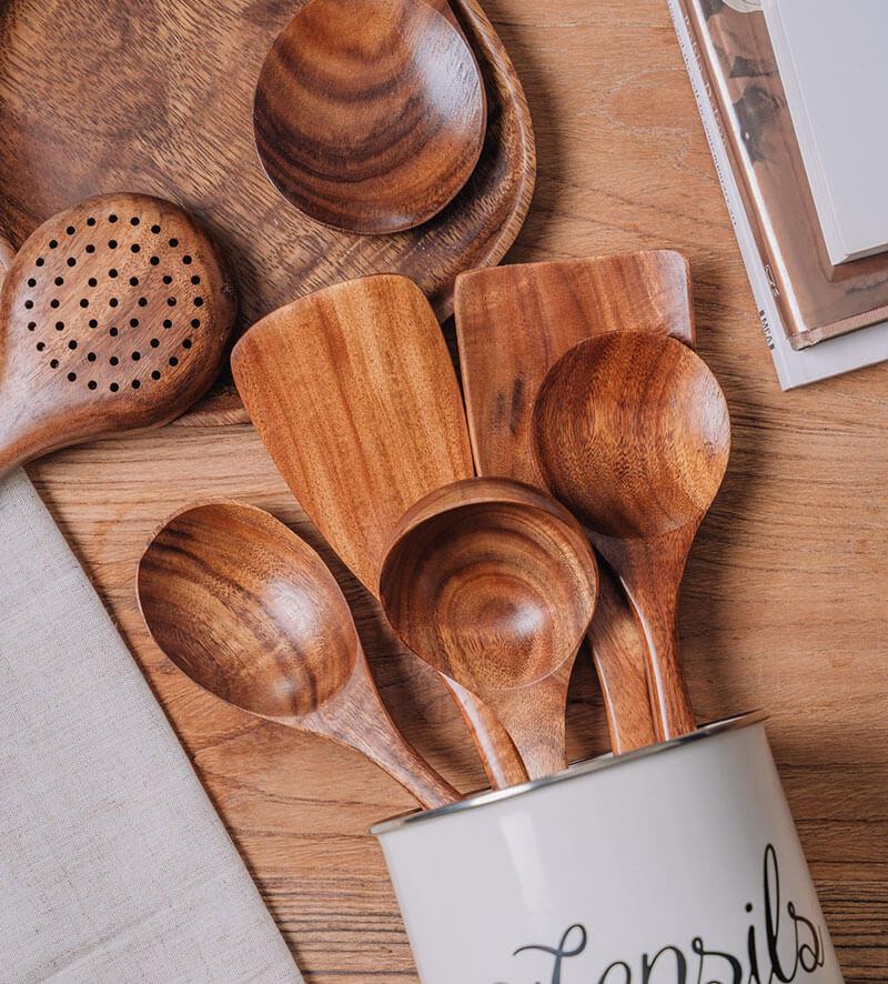 Cously™ - Wooden Utensil Set
