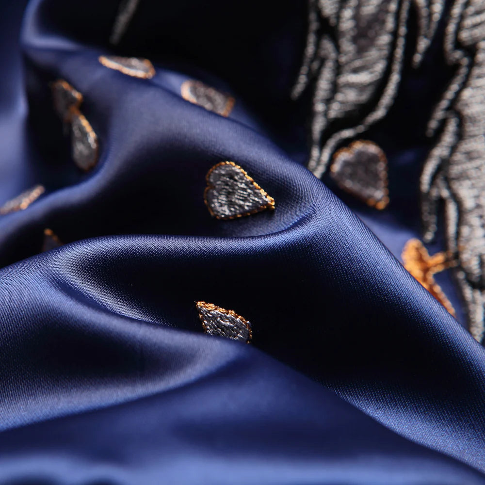 Twin Dragon Blaze Sukajan Bomber Jacket