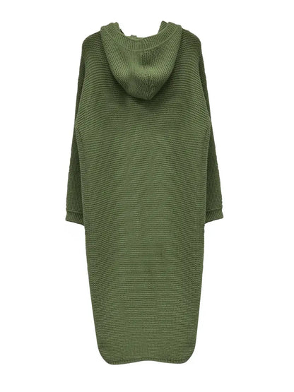 Everyday Adventure Hooded Button Front Cardigan