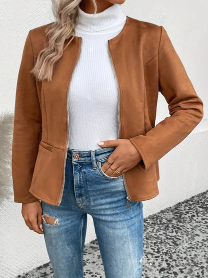 Zephyr Crew Neck Jacket