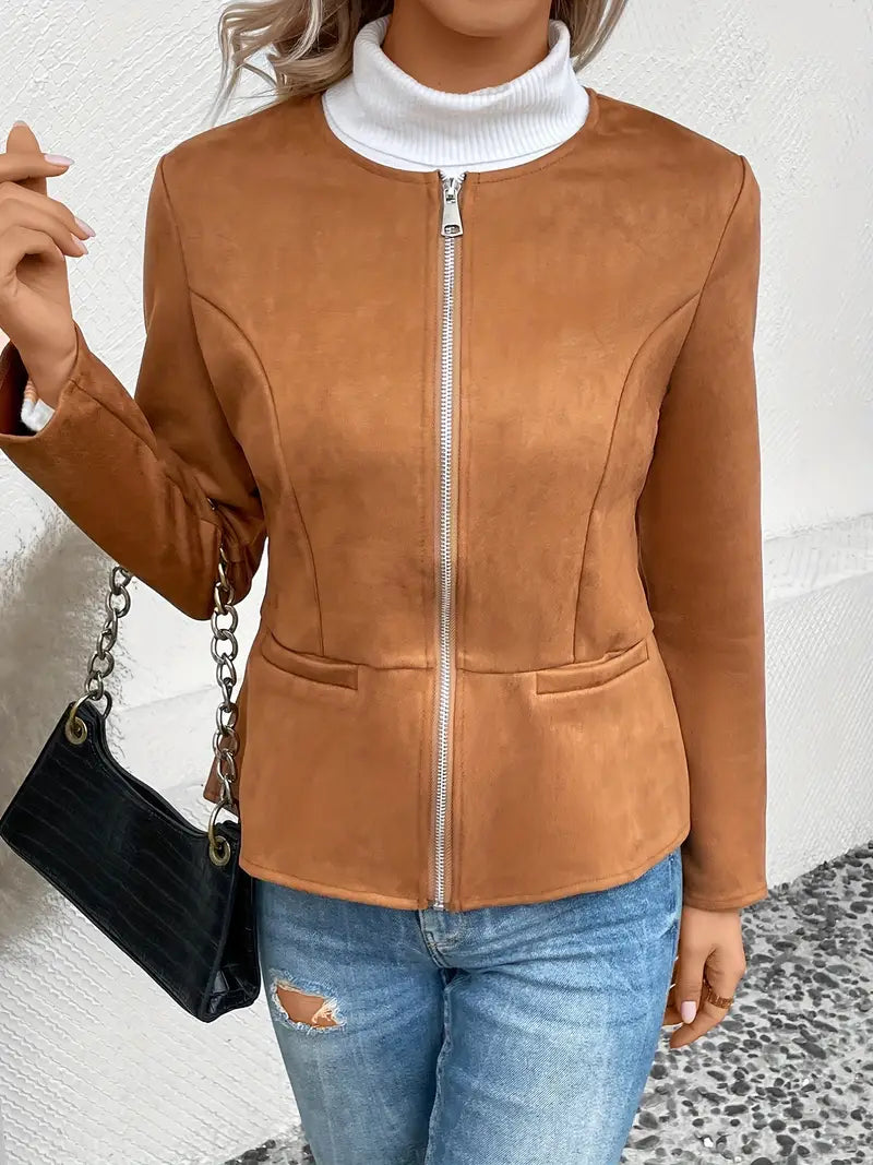 Zephyr Crew Neck Jacket