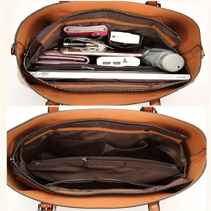 Premium Leather Guardian Handbag + FREE Wallet