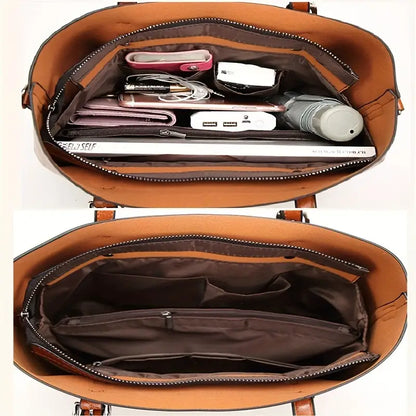 Premium Leather Guardian Handbag + FREE Wallet