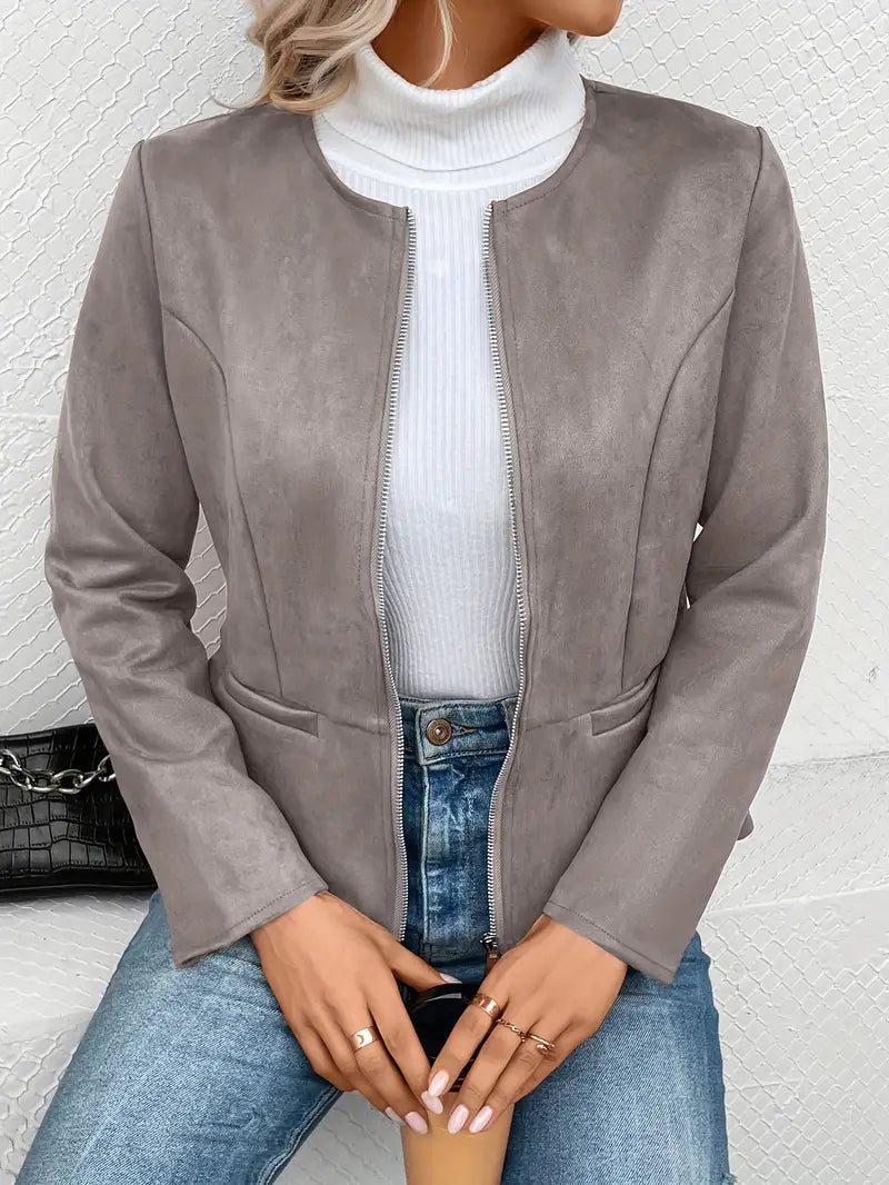 Zephyr Crew Neck Jacket