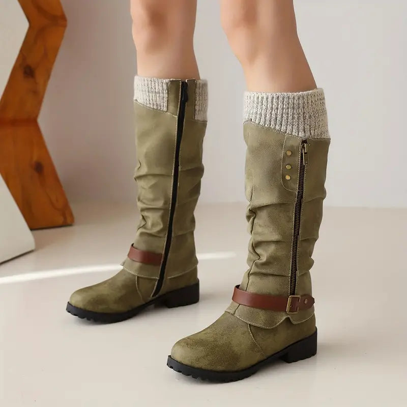Elevante - Wedge Heel Waterproof Boots