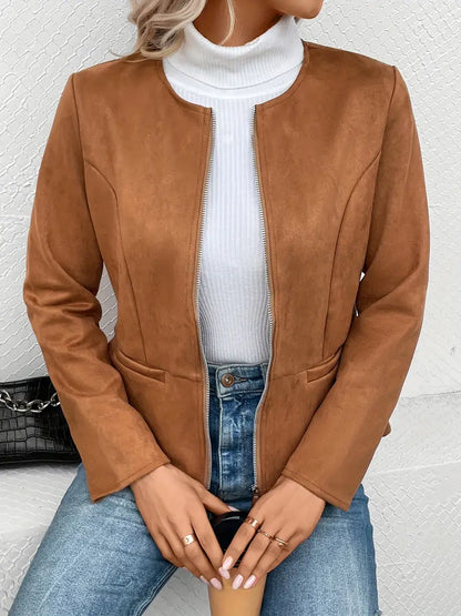 Zephyr Crew Neck Jacket