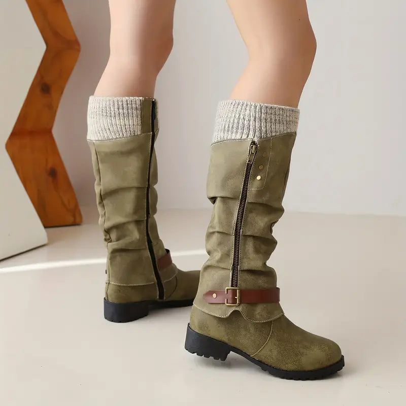 Elevante - Wedge Heel Waterproof Boots