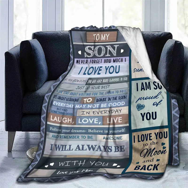 My Son, My Everything Blanket
