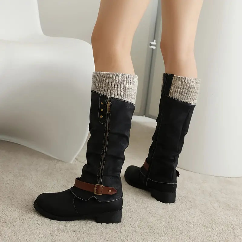 Elevante - Wedge Heel Waterproof Boots
