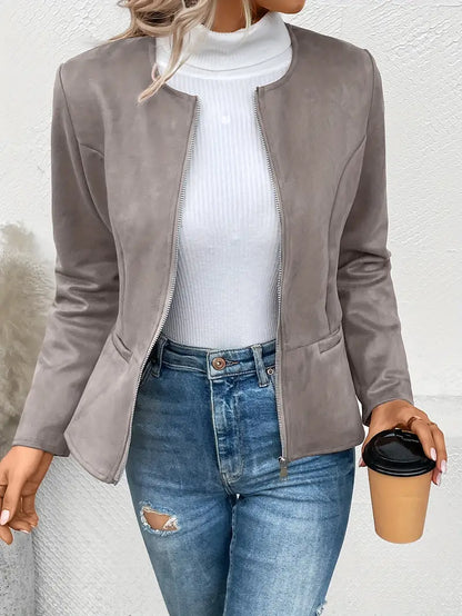 Zephyr Crew Neck Jacket