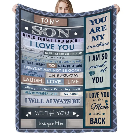 My Son, My Everything Blanket