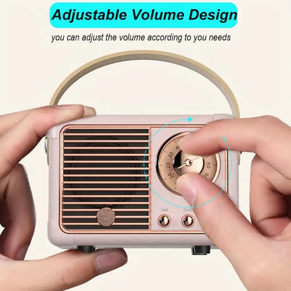 Retro Bluetooth Stereo Sound Speaker
