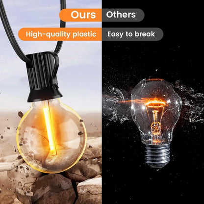 SunSaver (Solar Powered) Festoon Patio Lights