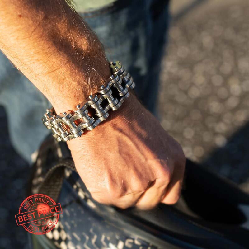 Motorcycle Chain Bracelet