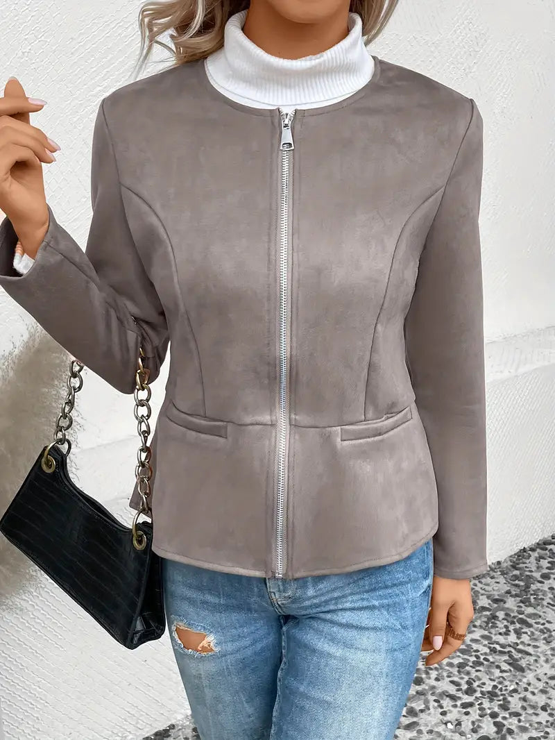 Zephyr Crew Neck Jacket