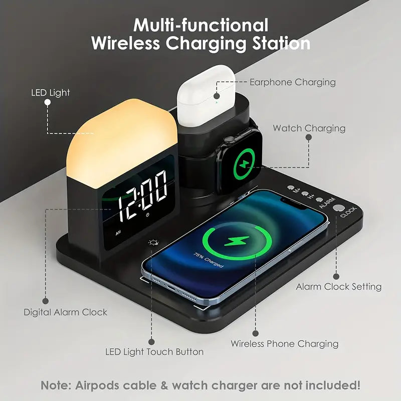Cously ™ - 5 in 1 Wireless Charging Station