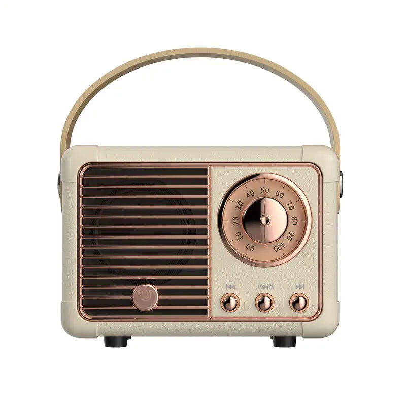 Retro Bluetooth Stereo Sound Speaker