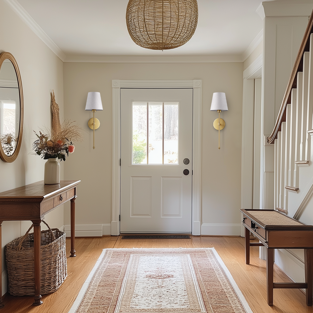 Wireless HaloLux Wall Sconces (Set of 2)