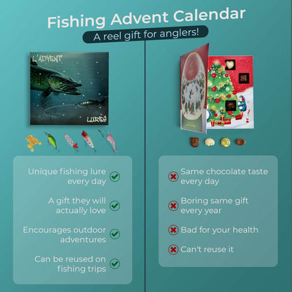 Daily Fishing Bait & Tackle Countdown box