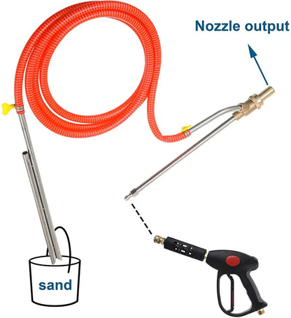 Cously™ - Sandblast Pressure Washer Kit
