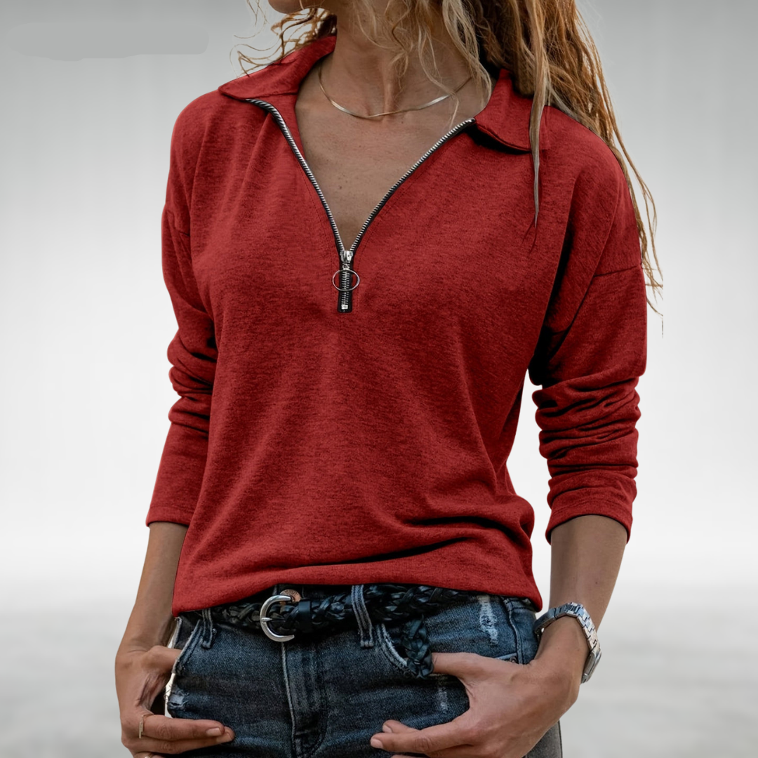 Elara | Women’s Half-Zip Sweater