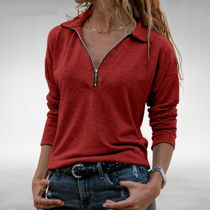 Elara | Women’s Half-Zip Sweater