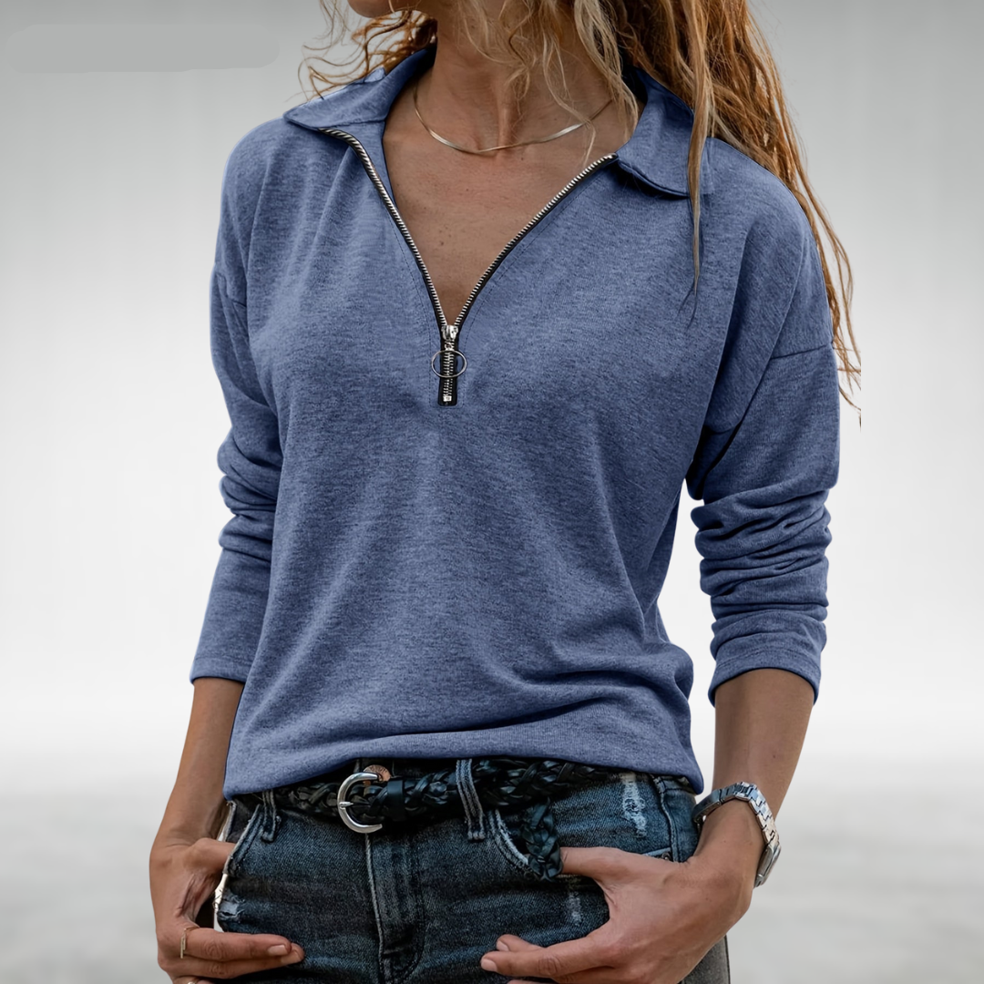 Elara | Women’s Half-Zip Sweater