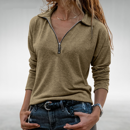 Elara | Women’s Half-Zip Sweater