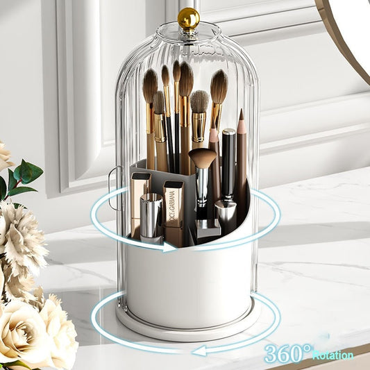 Luxury 360° Rotating Makeup Organizer