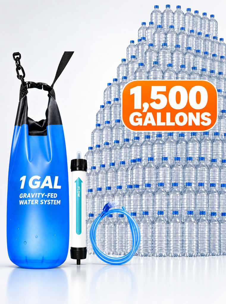 6. It Filters Up To 1,500 Gallons