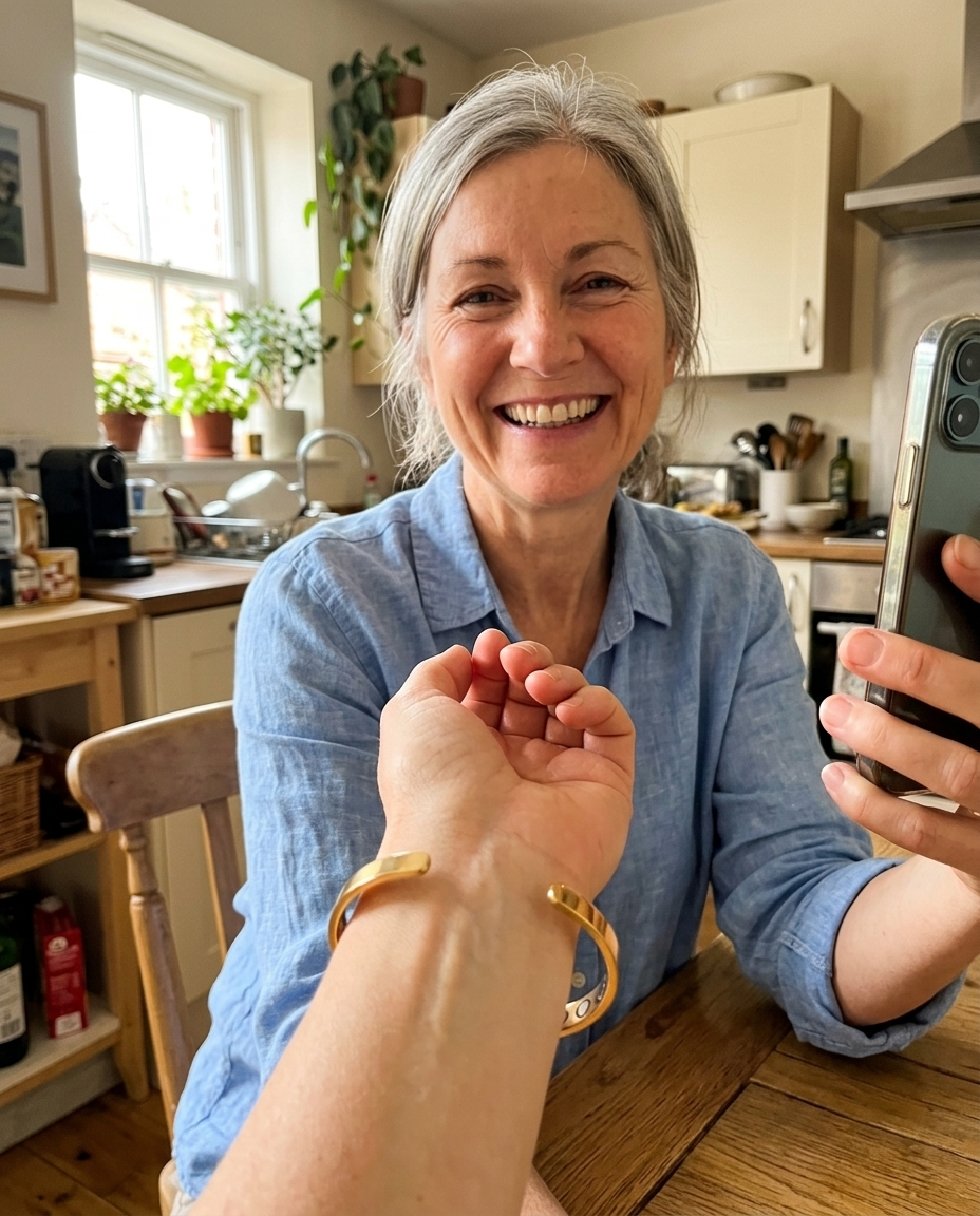 Aurawell — Customer selfie
