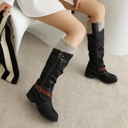 Elevante - Wedge Heel Waterproof Boots