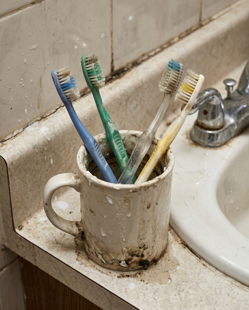Is Your Toothbrush Really Dirtier Than Your Toilet Seat?