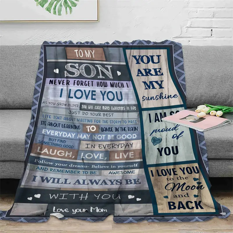 My Son, My Everything Blanket