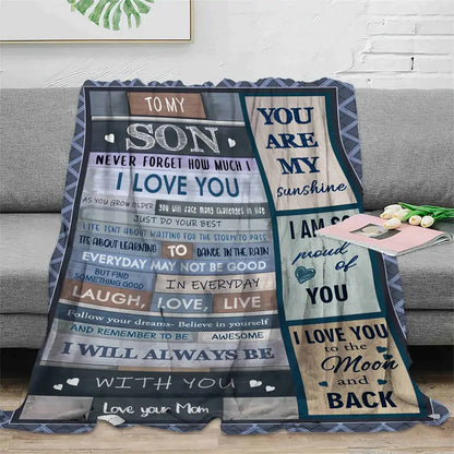 My Son, My Everything Blanket
