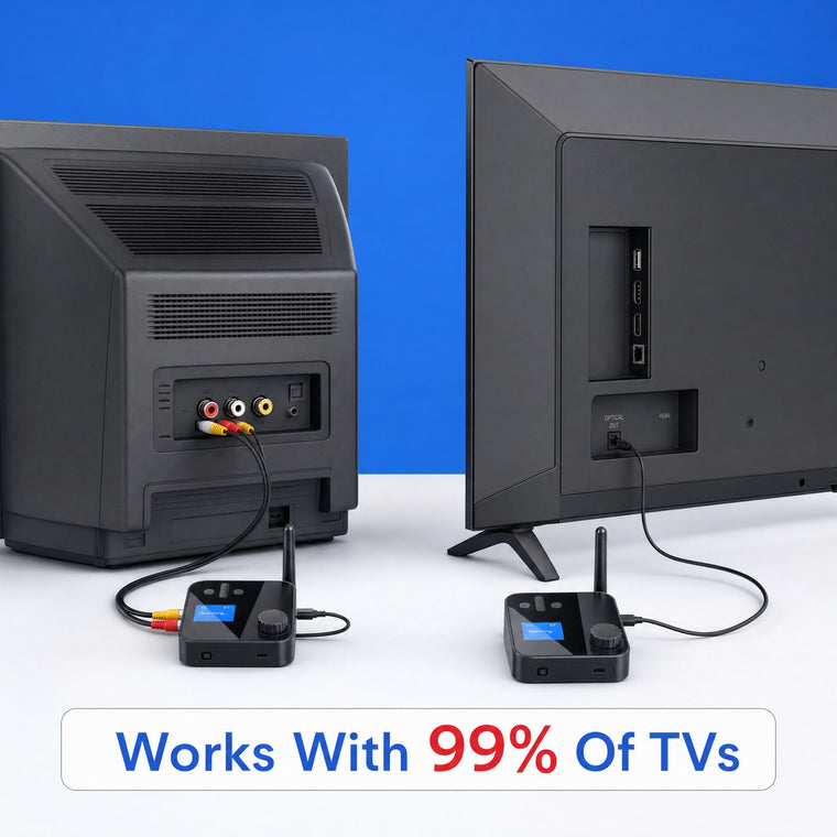 6. Two Minutes. One Cable. 99% Of TVs, Even With No Headphone Jack.