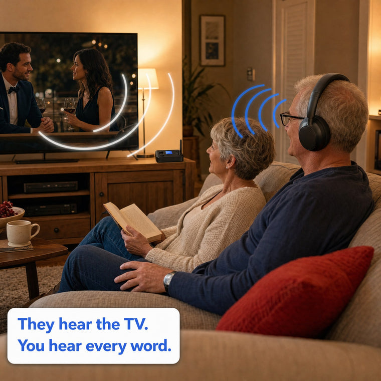 4. Everyone Else Still Hears The TV.