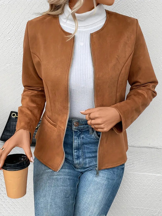 Zephyr Crew Neck Jacket