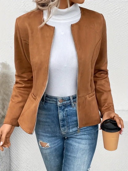Zephyr Crew Neck Jacket