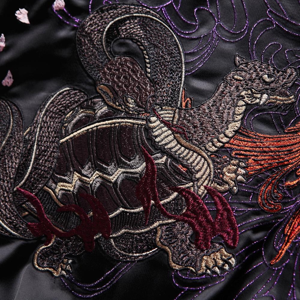 Dragon Guardian Sukajan Bomber Jacket