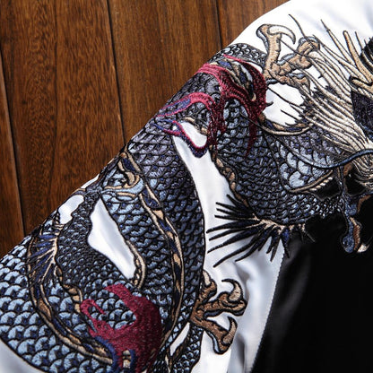 Dragon Guardian Sukajan Bomber Jacket