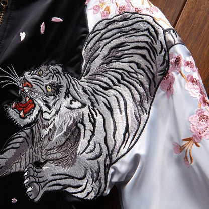Dragon Guardian Sukajan Bomber Jacket