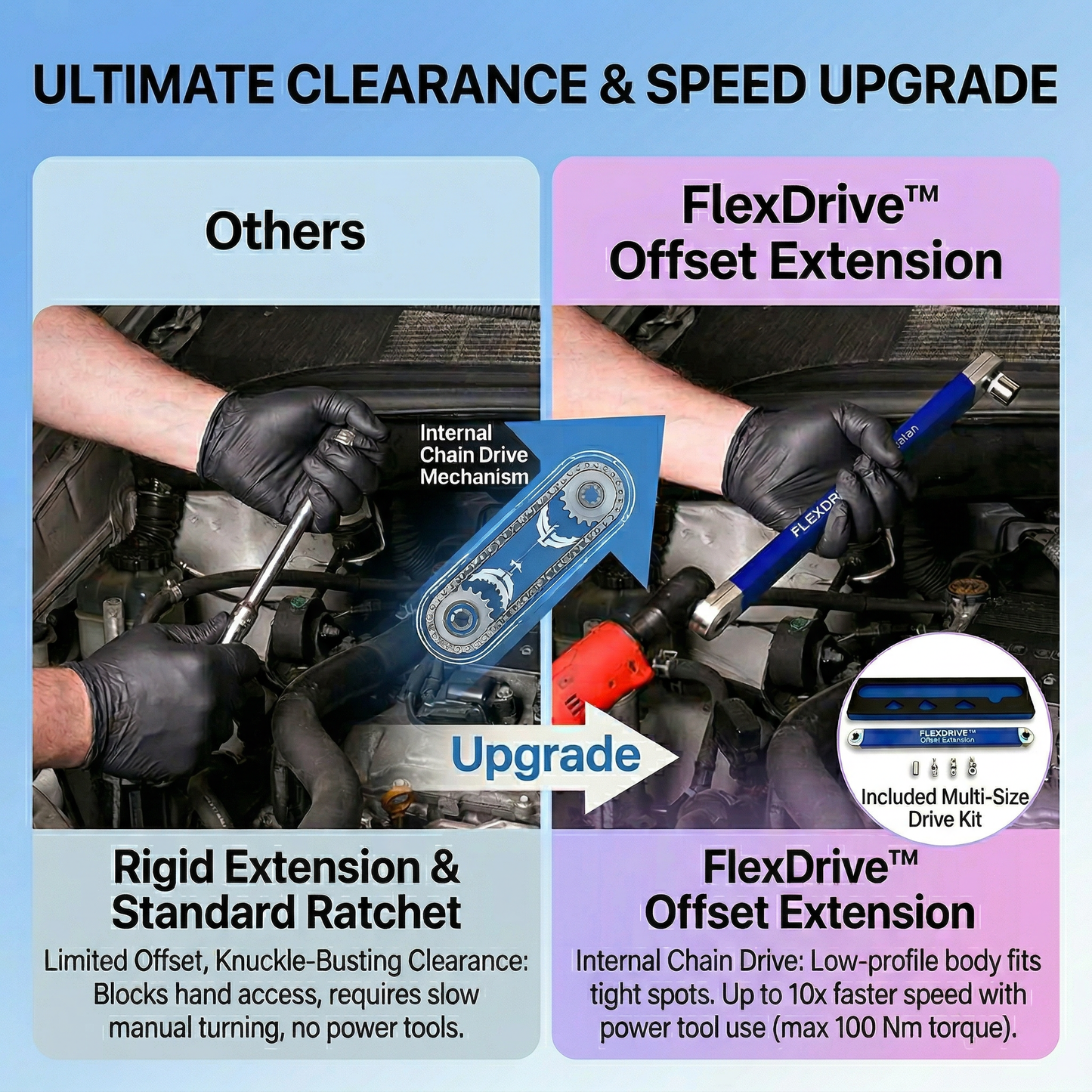 FlexDrive™ Offset Extension