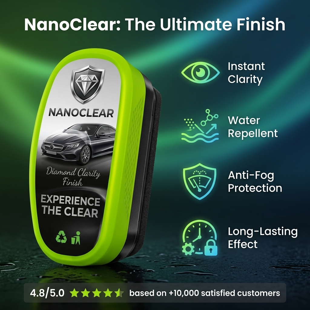 NanoClear Glass - Crystal Clear Vision in Any Weather